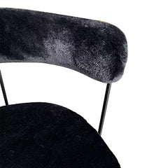 Black#way2furn-faux-fur-iron-frame-swivel-bar-stool-226-bar-area-13