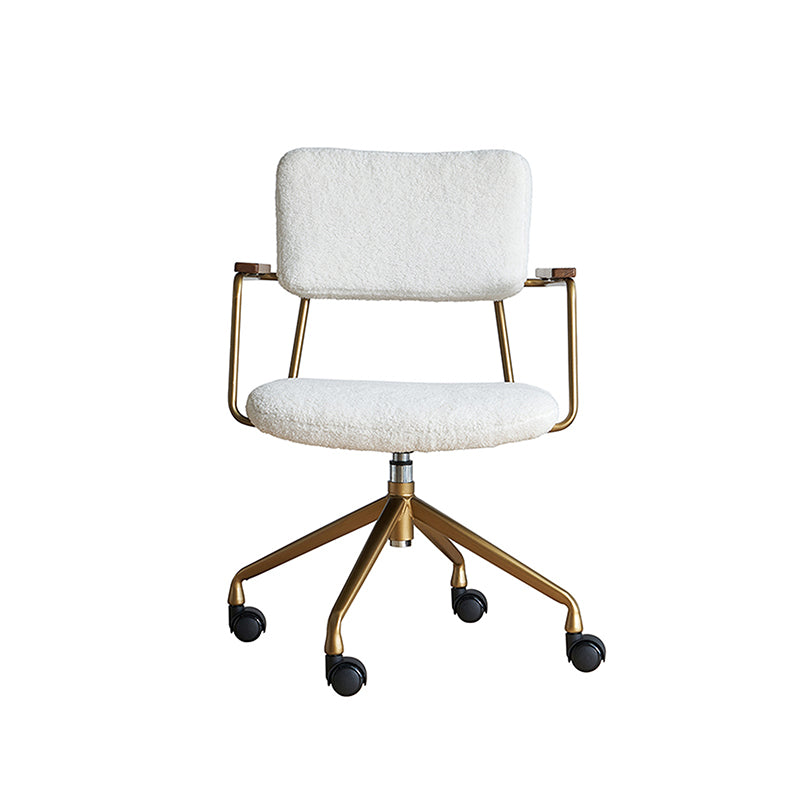 White#way2furn-industrial-modern-swivel-chair-fabric-leather-7793-home-office-area-10