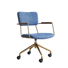 Blue#way2furn-industrial-modern-swivel-chair-fabric-leather-7793-home-office-area-13