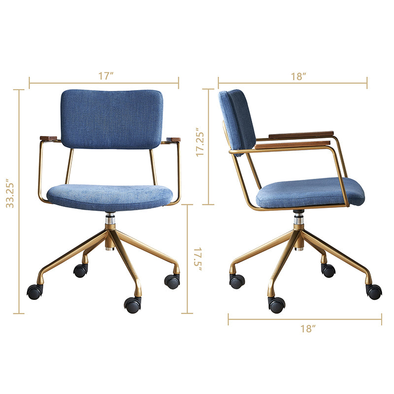 Blue#way2furn-industrial-modern-swivel-chair-fabric-leather-7793-home-office-area