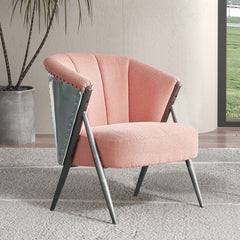 Pink#way2furn-tufted-fabric-upholstered-iron-barrel-chair-7797-accent-living-9