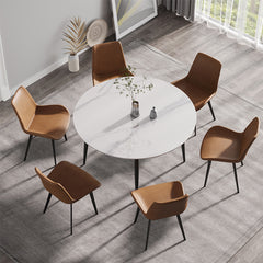 modern-artificial-stone-round-dining-table-diningroom3
